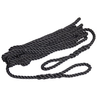 Robline fenderline sort 3-slået 2pak