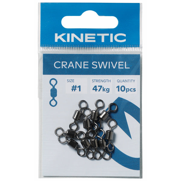 Kinetic Crane svirvel str. 10stk