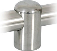 Gelænderholder RF stål Ø22mm - åben