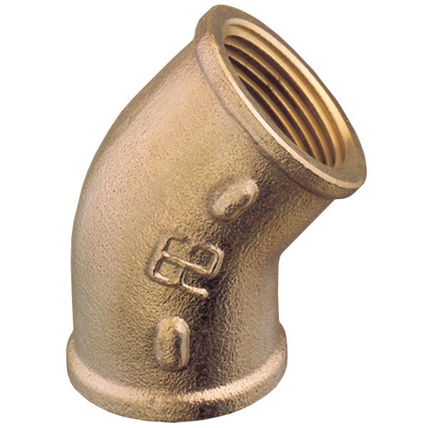 Guidi Bøjning 45° ind/ind bronze