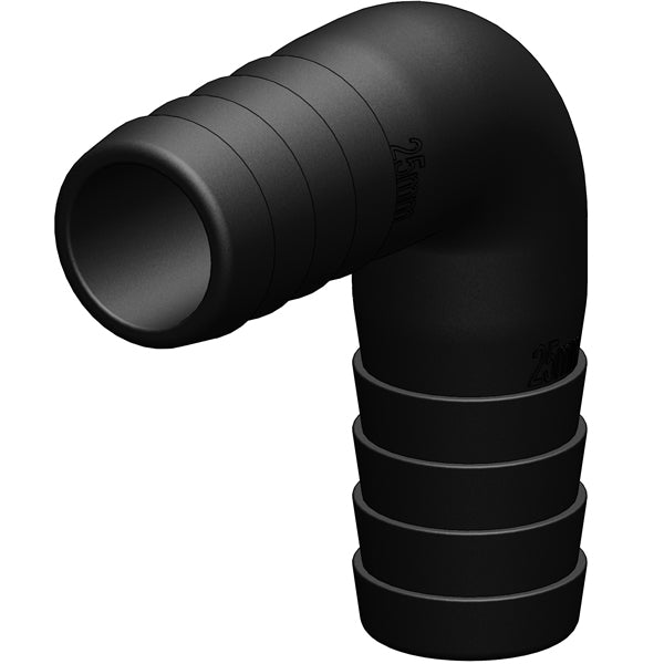 Trudesign Vinkelstykke 90° sort