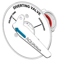 Trudesign Trevejshane 1 1/2" montering gennem skot hvid