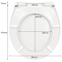 Jabsco toiletsæde soft close til regular toilet efter 2018