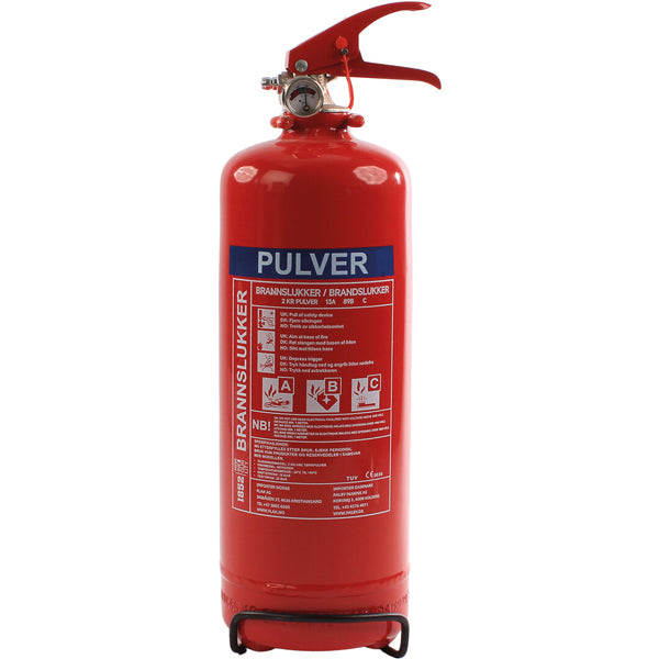 1852 ildslukker pulver ABC
