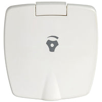 Mixer hane hvid indbygning "new edge"