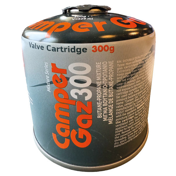 Camper Gaz 300 gr. ventil 7/16 NS EN 417