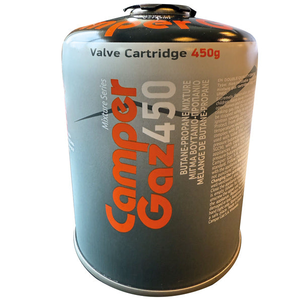 Camper Gaz 450 gr. ventil 7/16 NS EN 417