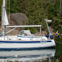 ScanStrut Radar mount Selvnivellerende, radar bagved bagstag