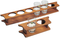 Roca glasholder teak