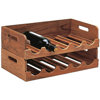 Roca vinreol teak 48x11x28cm