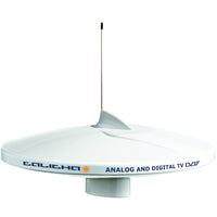 Glomex V9125AGCU/DAB TV antenne med DAB Ø25cm, 20m kabel