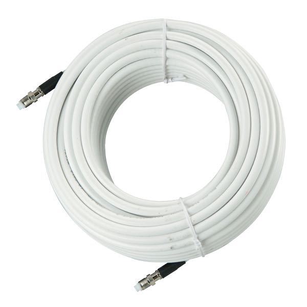 VHF kabel RG-8X low loss 50 Ohm med FME stik