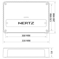 Hertz VENEZIA V6 - MARINE 6 KANALS FORSTÆRKER 6x270W