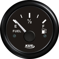 Kus brændstofmåler sort 0-190ohm 12/24v