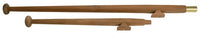 Roca Flagspil i teak 45cm Bøsning 24,6mm