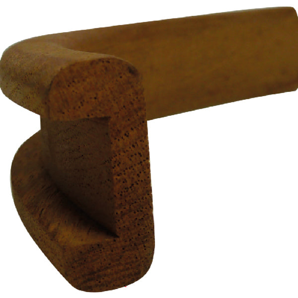 Roca inderhjørne teak 50/90° spor 10mm