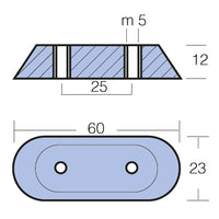 Tecnoseal Zinkanode honda 8-20hk