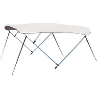 Bimini top 3-arm alu. rør Ø25mm hvid l180