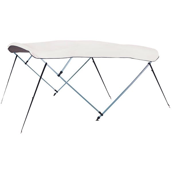Bimini top 3-arm alu. rør Ø25mm hvid l180