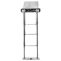 Badestige med teleskopstige trin i box 330x490x46mm