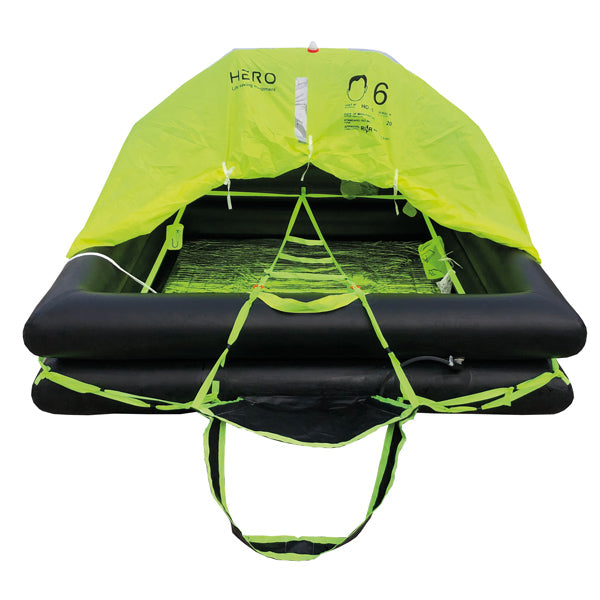 Hero Redningsflåde ISO9650-1 OFFSHORE 4 Personer i container