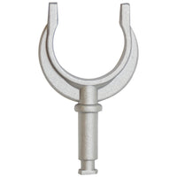 Åregaffel 2" aluminium, Pin Ø 16,17mm