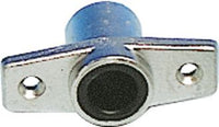 Åregaffel holder 2 1/4" f/nedfælling Hul Ø 16,8mm
