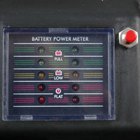 Batteriboks delux med håndtag til max 60Amp forbrug