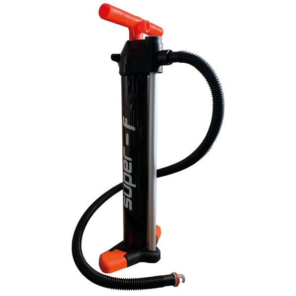 Super-F Håndpumpe med manometer til sup 2 bar 2x2100cc