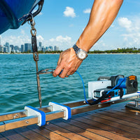 Hurley Davit H3O+ Manual winch, Max 328kg