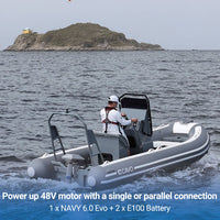 ePropulsion E100 batteri 5120WH 100Ah 48V