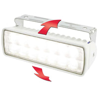 Hella dækslys sea hawk LED 9-33V hvid 18 watt
