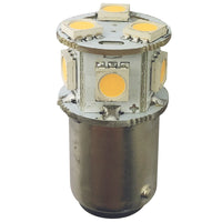 1852 LED bajonet BA15D Ø19x33mm 10-35vdc 1,4/10W - 2 pak