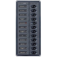 Bep lux strømpanel 12 kont.12v