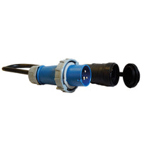 1852 CEE 220V han IP67 til Schuko hun - 2,5mm2 kabel 0,5M