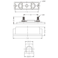 Sikringsholder 1 polet