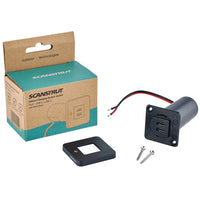Scanstrut Tile indbygningstik USB-C & USB-C sort