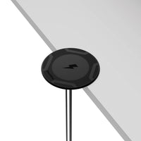AquaAmp 100 rund trådløs lader 12V Qi2
