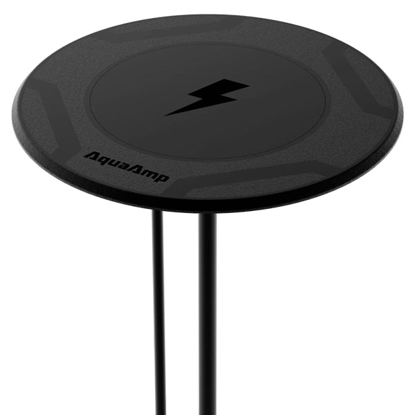 AquaAmp 100 rund trådløs lader 12V Qi2