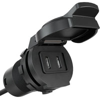 AquaAmp dobbelt USB-C udtag 10-24V 10W