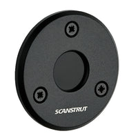 Scanstrut Dæksgennemføring lavprofil, sort