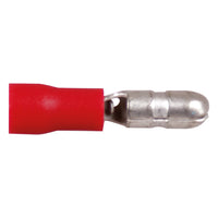 Hanstik rund rød 4.0mm 10stk