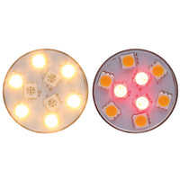 Nauticled hvid/rød lys ba15s ø32x38mm 10-35v 0,6/1,4w 5/10w