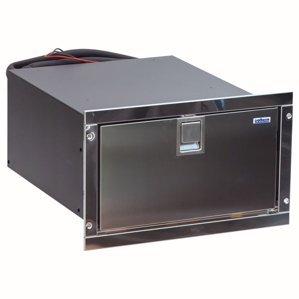 Isotherm cruise inox køleskuffe 36L kompressor BD35F2 12/24v
