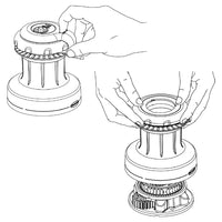 Ronstan spil 20 ST Orbit 1-speed