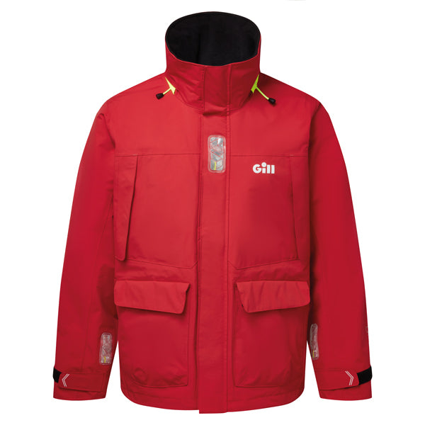Gill OS34J Coastal jakke rød