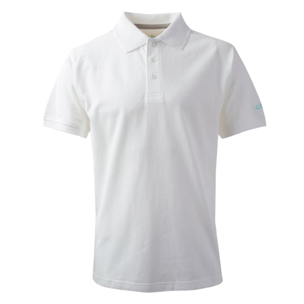 Gill Herre Pique Polo CC013 hvid