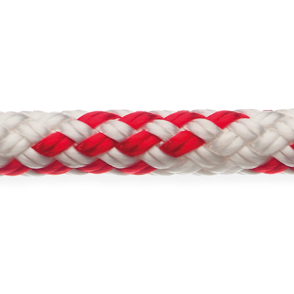 Robline Sirius 300 Fald/Skøde, Hvid/Rød - 1 mtr
