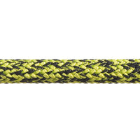 Robline Admiral 7000 Dyneema fald, Sort/Gul - 1 mtr
