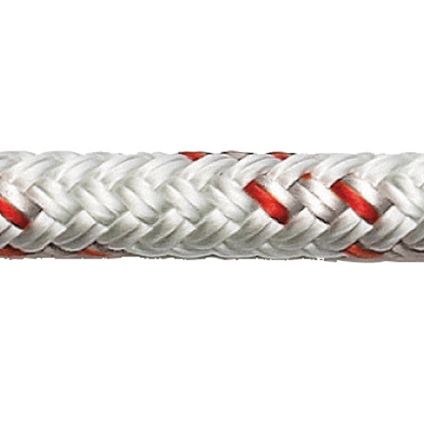 Robline Orion Hvid/Rød - 1 mtr